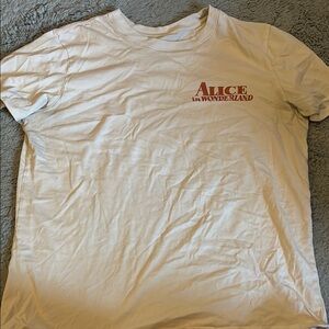 Alice in Wonderland White T-Shirt